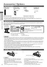 Preview for 6 page of Panasonic Viera TX-L32E3E Operating Instructions Manual