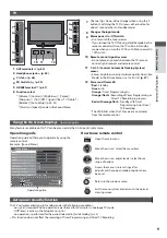 Preview for 9 page of Panasonic Viera TX-L32E3E Operating Instructions Manual