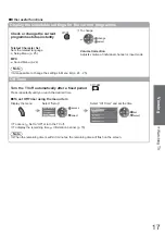 Preview for 17 page of Panasonic Viera TX-L32X15P Operating Instructions Manual