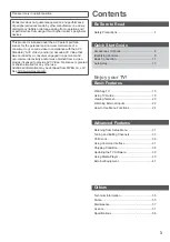 Preview for 3 page of Panasonic Viera TX-L32X5E Operating Instructions Manual