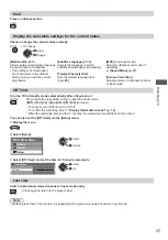 Preview for 17 page of Panasonic Viera TX-L32X5E Operating Instructions Manual