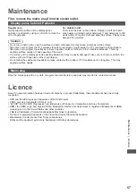 Preview for 57 page of Panasonic Viera TX-L32X5E Operating Instructions Manual