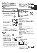 Preview for 3 page of Panasonic Viera TX-L32XM6E Operating Instructions Manual