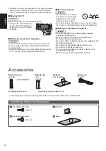 Preview for 4 page of Panasonic Viera TX-L32XM6E Operating Instructions Manual