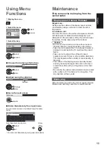 Preview for 13 page of Panasonic Viera TX-L39EM6Y Operating Instructions Manual