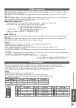 Preview for 59 page of Panasonic Viera TX-P37X10E Operating Instructions Manual