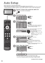 Preview for 12 page of Panasonic Viera TX-P42GT20E Operating Instructions Manual