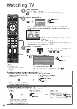 Preview for 16 page of Panasonic Viera TX-P42GT20E Operating Instructions Manual