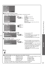 Preview for 41 page of Panasonic Viera TX-P42GT20E Operating Instructions Manual