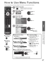 Preview for 27 page of Panasonic Viera TX-P42S21B Operating Instructions Manual