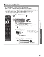 Preview for 61 page of Panasonic Viera TX-P42S21B Operating Instructions Manual