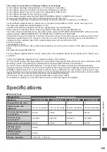 Preview for 109 page of Panasonic Viera TX-P42ST50E Operating Instrucktion