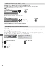 Preview for 40 page of Panasonic Viera TX-P42X50E Operating Instructions Manual