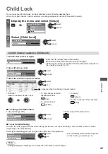 Preview for 45 page of Panasonic Viera TX-P42X50E Operating Instructions Manual