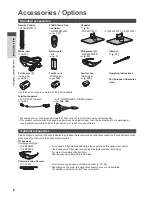 Preview for 6 page of Panasonic Viera TX-P50VT50T Operating Instructions Manual