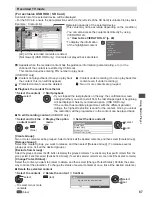 Preview for 87 page of Panasonic Viera TX-P55VT30B Operating Instructions Manual