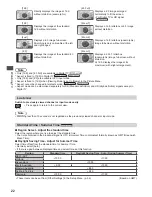 Preview for 22 page of Panasonic Viera U50A series Operating Instructions Manual