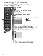 Preview for 28 page of Panasonic Viera U50A series Operating Instructions Manual