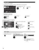 Preview for 52 page of Panasonic Viera U50A series Operating Instructions Manual