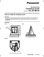 Preview for 1 page of Panasonic VL-GT001A Installation Manual