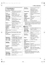 Preview for 15 page of Panasonic VL-MWD273 Important Information And Quick Manual