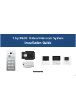 Panasonic VL-MWD501 Installation Manual preview