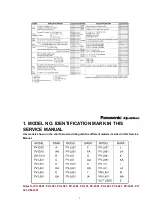 Preview for 2 page of Panasonic VM-D101 Service Manual