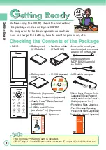 Preview for 10 page of Panasonic W61P User Manual