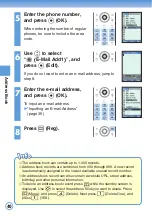 Preview for 42 page of Panasonic W61P User Manual