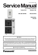 Panasonic WH-SXC12F9E8 Service Manual preview