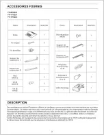 Preview for 2 page of Panasonic Whisper-Lite FV-08VQL4 Notice De Montage