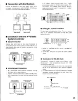 Preview for 25 page of Panasonic WJ-FS309 Operating Instructions Manual