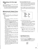 Preview for 33 page of Panasonic WJ-FS309 Operating Instructions Manual