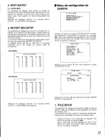 Preview for 57 page of Panasonic WJ-FS309 Operating Instructions Manual