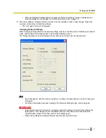 Preview for 117 page of Panasonic WJ-GXE100 Operating Instructions Manual