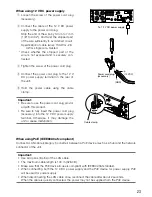 Preview for 23 page of Panasonic WJ-GXE500 Installation Manual