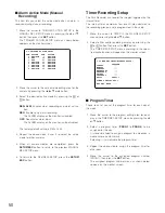 Preview for 50 page of Panasonic WJ-HD500B Operating Instructions Manual