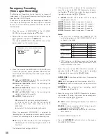 Preview for 56 page of Panasonic WJ-HD500B Operating Instructions Manual