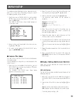 Preview for 65 page of Panasonic WJ-HD500B Operating Instructions Manual