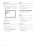 Preview for 70 page of Panasonic WJ-HD500B Operating Instructions Manual