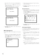 Preview for 74 page of Panasonic WJ-HD500B Operating Instructions Manual