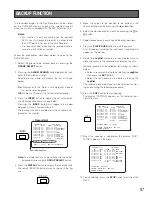 Preview for 97 page of Panasonic WJ-HD500B Operating Instructions Manual