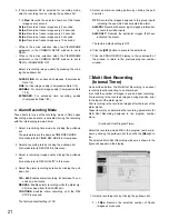 Preview for 21 page of Panasonic WJ-HDB502 User Manual