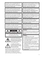 Preview for 3 page of Panasonic WJ-HL208/G Operating Instructions Manual