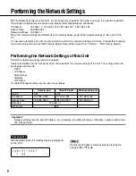 Preview for 8 page of Panasonic WJ-ND300A/G Setup Instructions