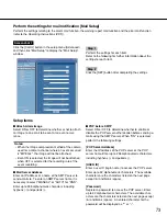 Preview for 73 page of Panasonic WJ-ND300A/G Setup Instructions