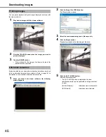 Preview for 46 page of Panasonic WJ-ND400/1000 Operating Instructions Manual