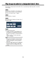 Preview for 72 page of Panasonic WJ-NV200K Operating Instructions Manual