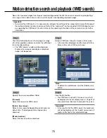 Preview for 75 page of Panasonic WJ-NV200K Operating Instructions Manual