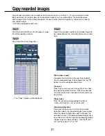 Preview for 81 page of Panasonic WJ-NV200K Operating Instructions Manual